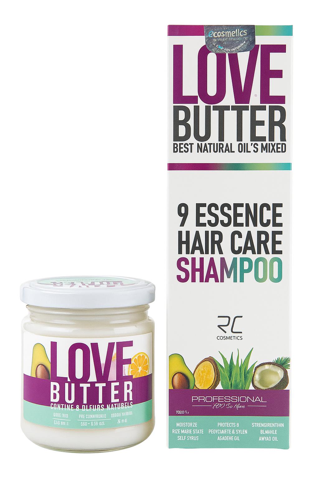1x Sampon Love Butter + 1x Masca de par Love Butter – Beauty4u.ro